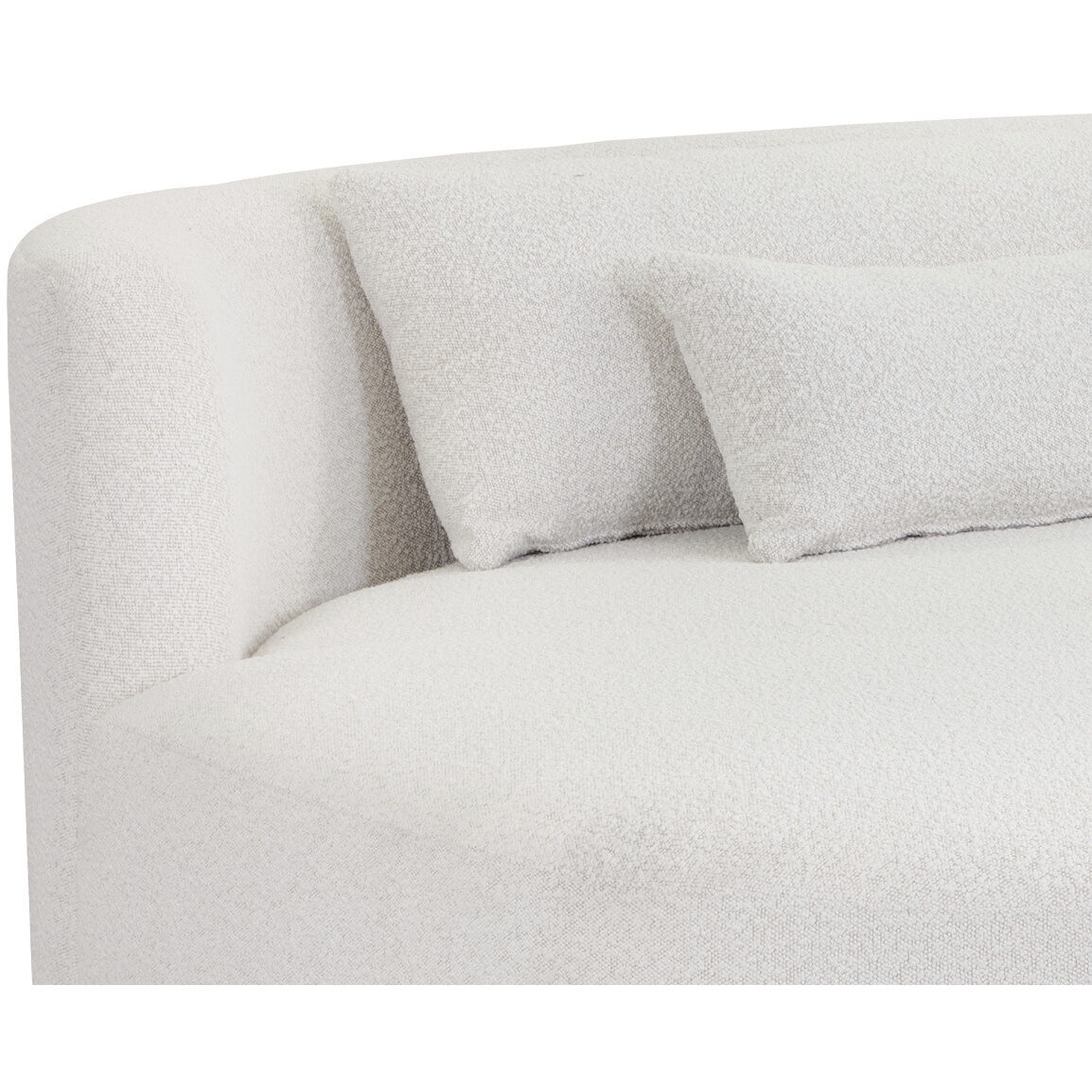Laken Copenhagen White Sofa Chaise, LAF